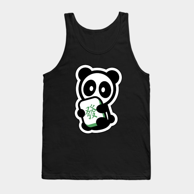 Fat Choi Panda Tank Top by Bambu